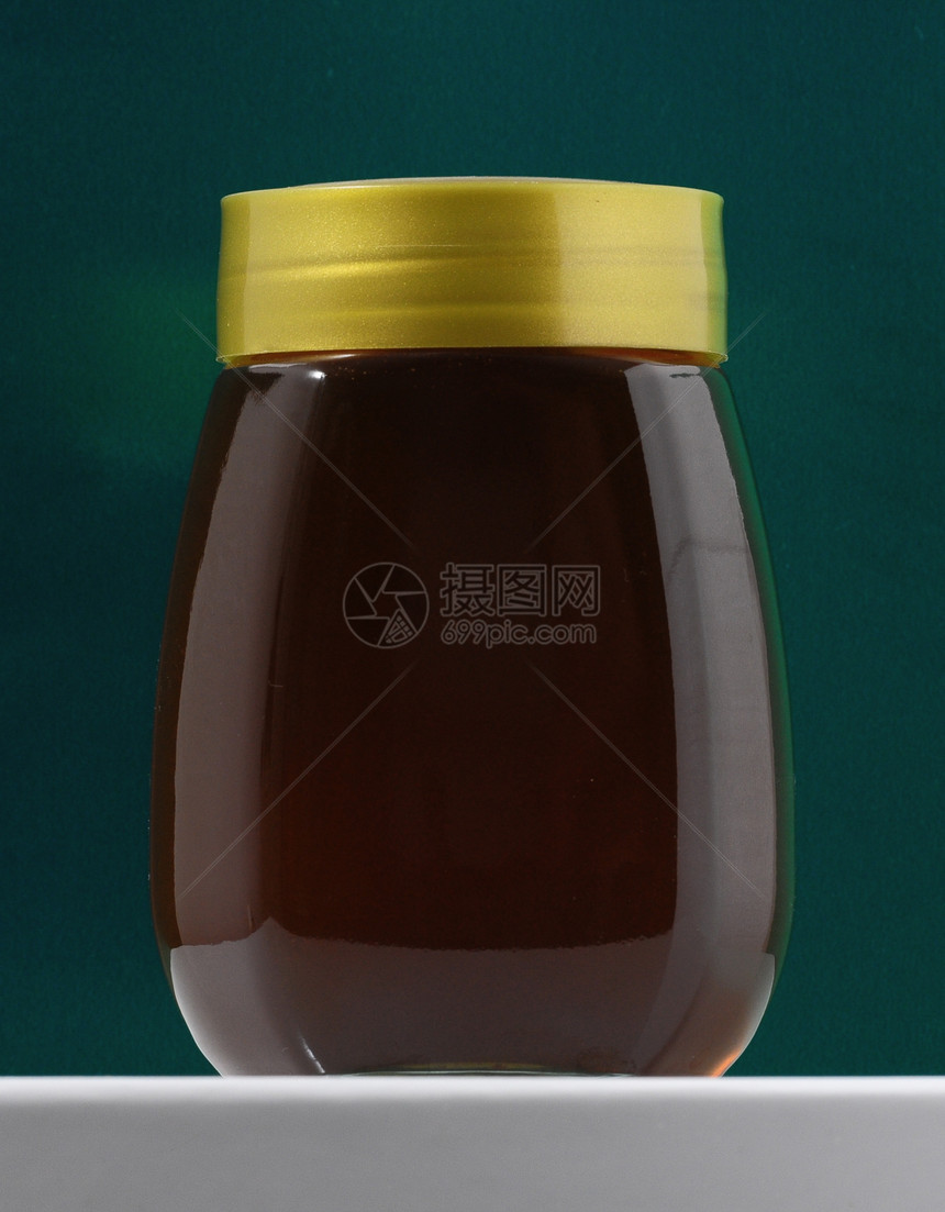 蜜糖罐食物健康花瓶金子饮食早餐营养蜂窝产品花蜜图片