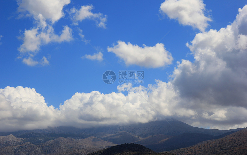 山区地貌山地天空植物树木岩石高度太阳山脉蓝色图片