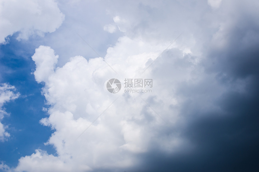 云云光天空蓝色臭氧射线场景阳光白色环境图片
