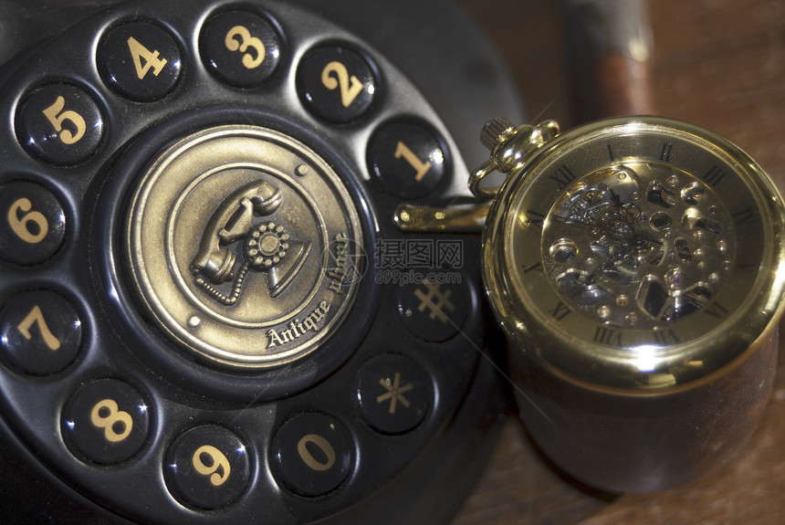 旧对象时间古董手表电话古物图片