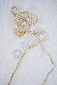 珍珠珠串珠项链珠宝宝石配件珠子背景图片