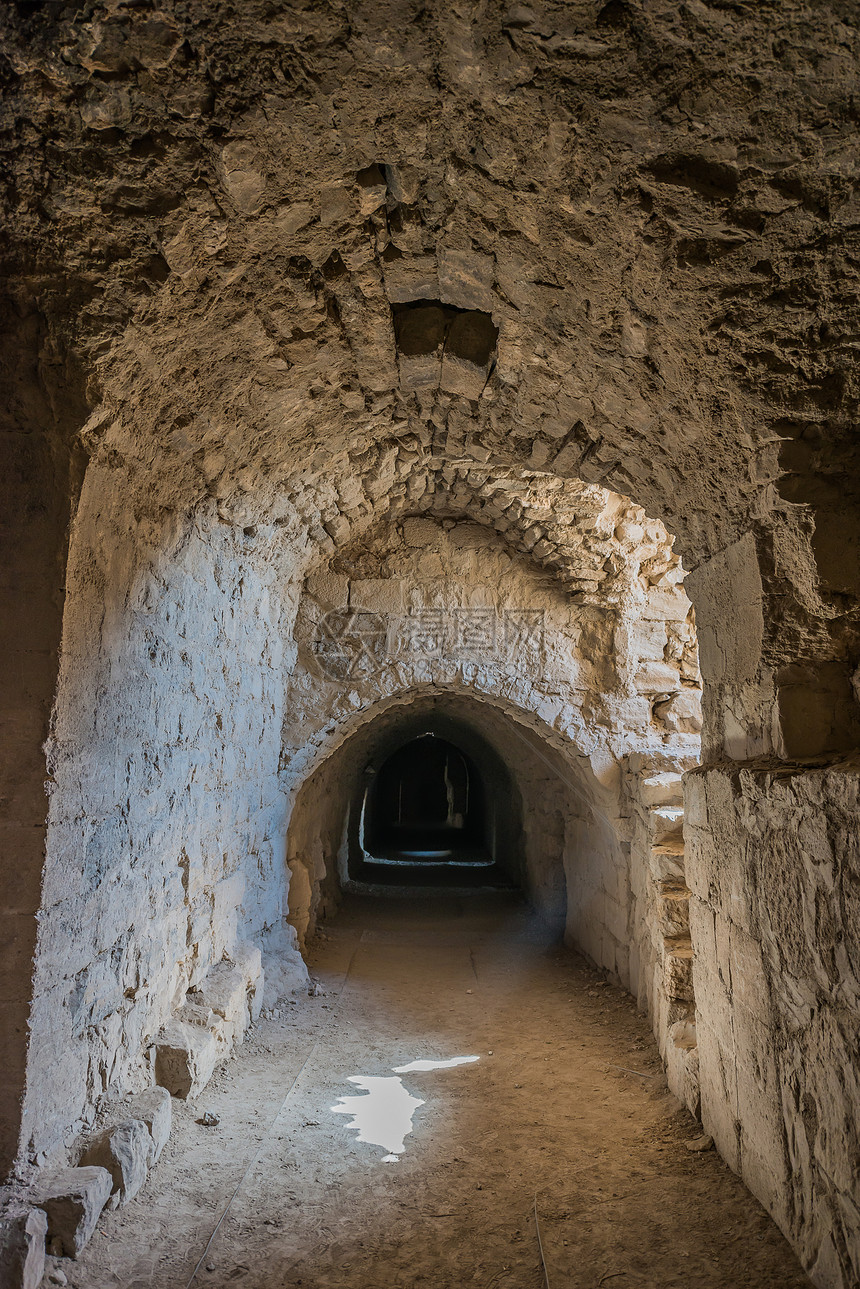 十字军约旦城堡堡垒地方目的地地标旅行废墟图片