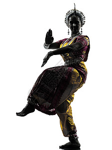单的印度跳舞传统的高清图片