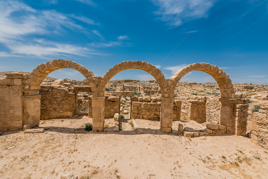 约旦乌姆阿尔拉萨斯罗马废墟历史旅行历史性文明地标城市地方目的地图片