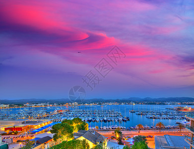 阿里米尼奥伊维萨岛西班牙高清图片