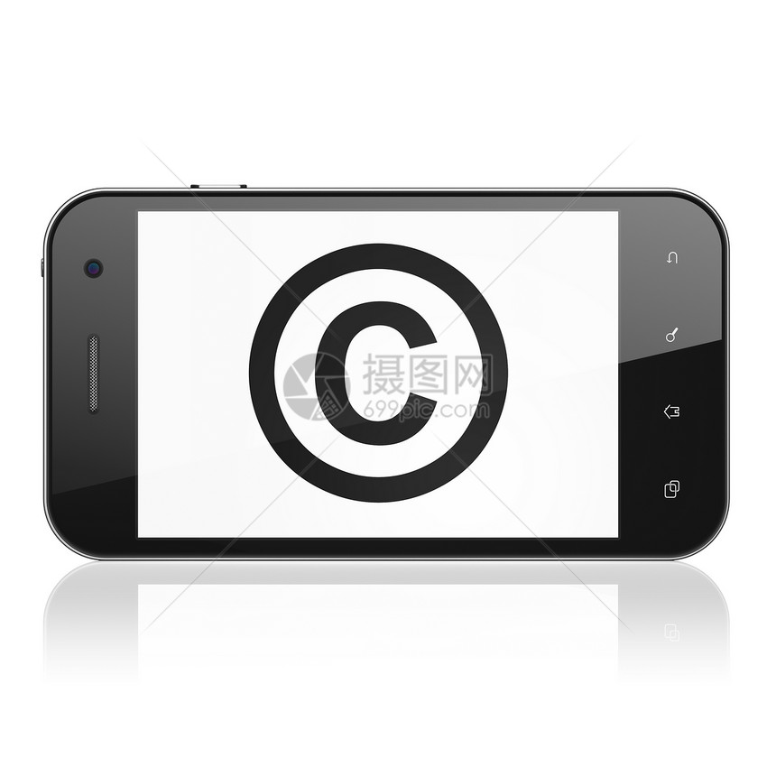 法律概念 智能电话版权法庭专利商标屏幕机密执照手机技术作者商业图片