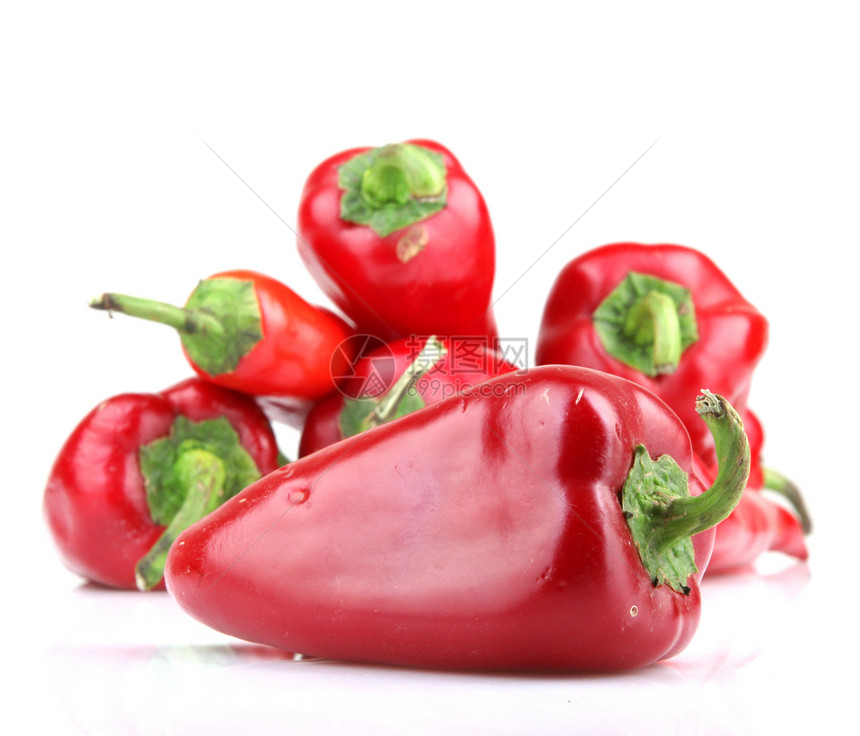 红辣椒绳索植物床单胡椒烧伤烹饪香料厨房美食绿色图片