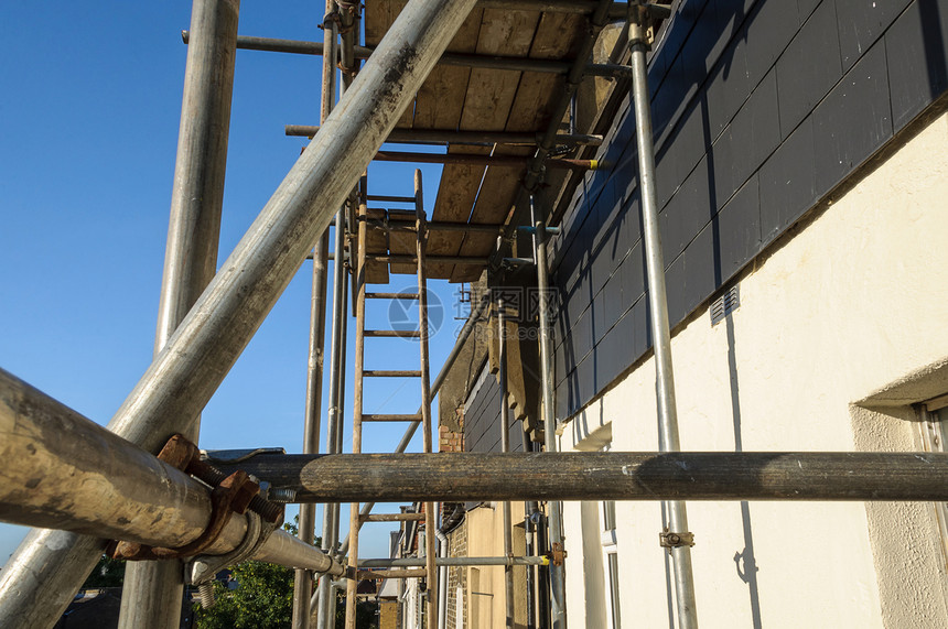 书架细节项目工业工作安装管子梯子金属建设者安全工具图片
