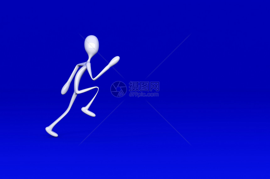 运行器竞技娱乐赛跑者跑步香椿运动木偶短跑卡通片速度图片