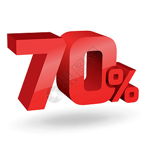 70插图零售反射产品速度标签店铺红色金融商业营销背景图片