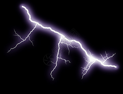暴雨来了夜幕闪电螺栓展示了电弧的力量和美貌背景
