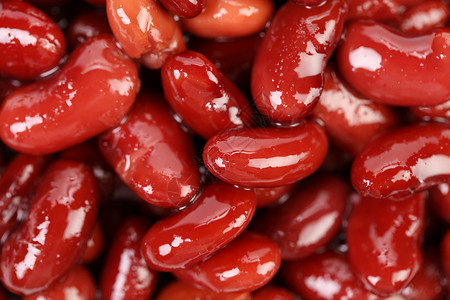 红色的豆红肾豆质背景背景