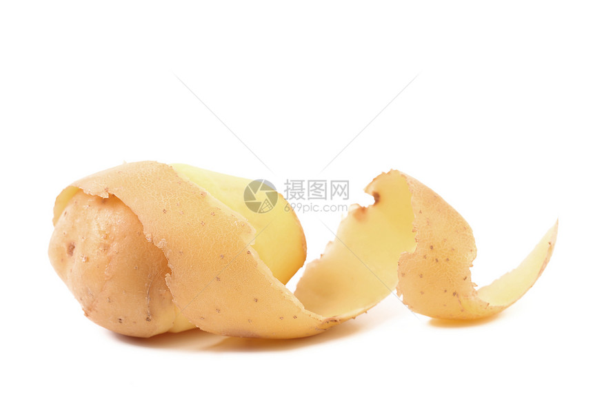 土豆和皮蔬菜食物皮肤块茎营养糖类卷曲线圈淀粉船体图片