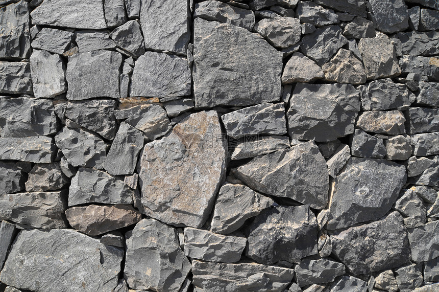 灰岩古城墙石头花岗岩材料石墙大理石灰色矿物黑色纹理宏观图片