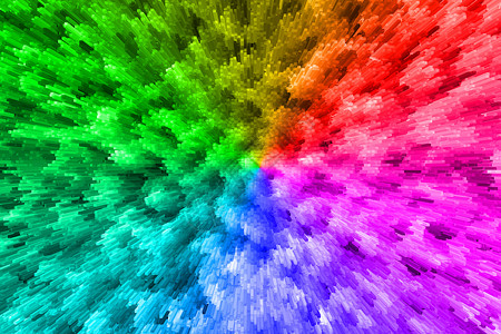 抽象背景黄色辉光插图商业彩虹海浪波形创造力绿色红色背景图片