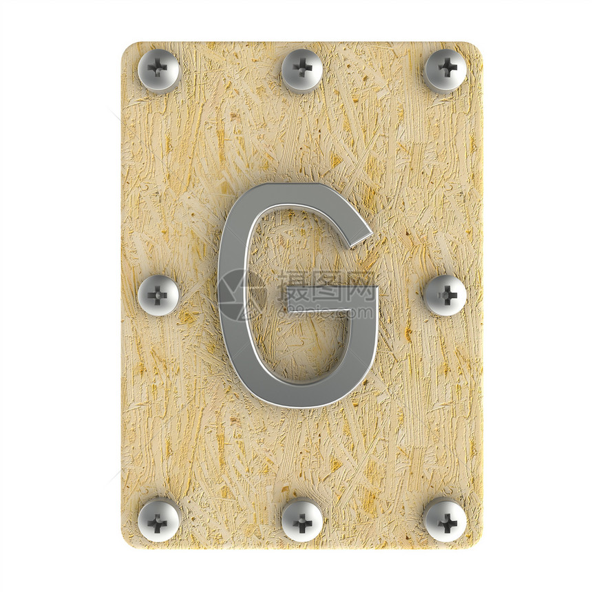 字母字母顺序坚果插图金属木材粮食螺栓字体数字不锈钢材料图片