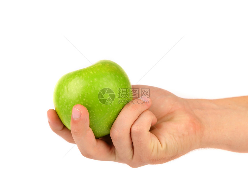 手与苹果白色营养帮助解决方案食物圆圈种子水果女士援助图片