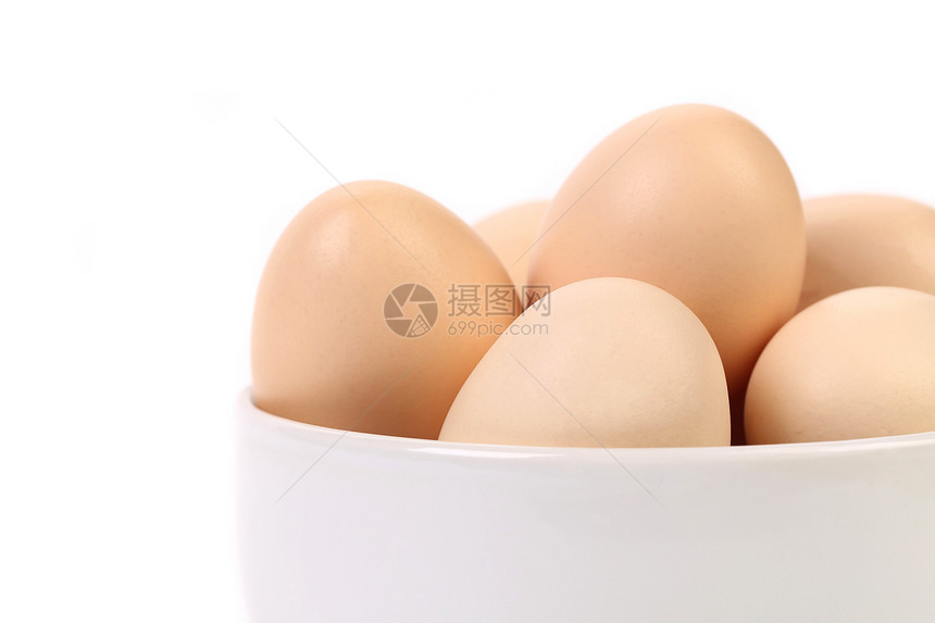 棕蛋碗 零碎的棕色家禽农场食品奶制品美食蛋壳盘子营养饮食图片