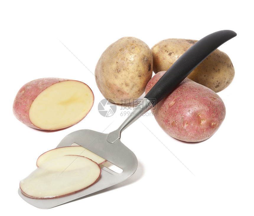 切土豆饮食蔬菜农业图片