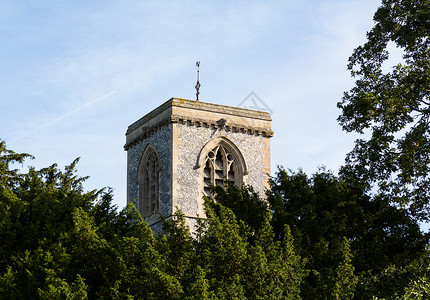 布利克林霍尔诺福克教堂高清图片