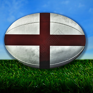 英格兰橄榄球竞赛比赛旗帜小路英语世界工作室礼物游戏椭圆形背景图片