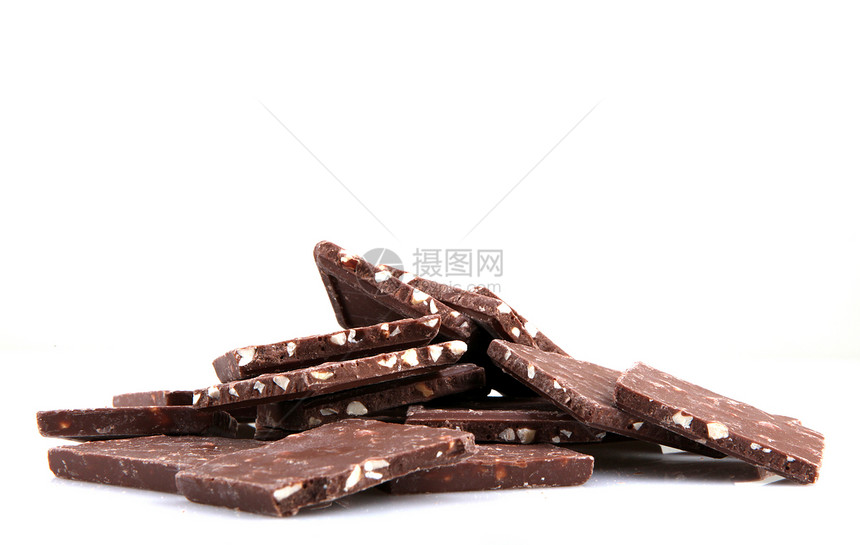 巧克力酒吧美食甜点活力杂货店可可正方形营养棕色诱惑食品图片