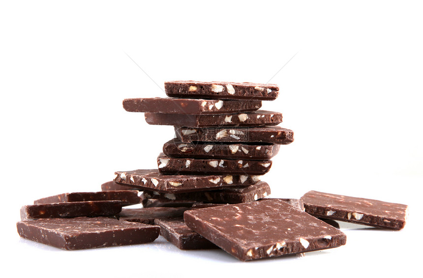 巧克力酒吧正方形活力糖果杂货店食品诱惑棕色小吃甜点美食图片