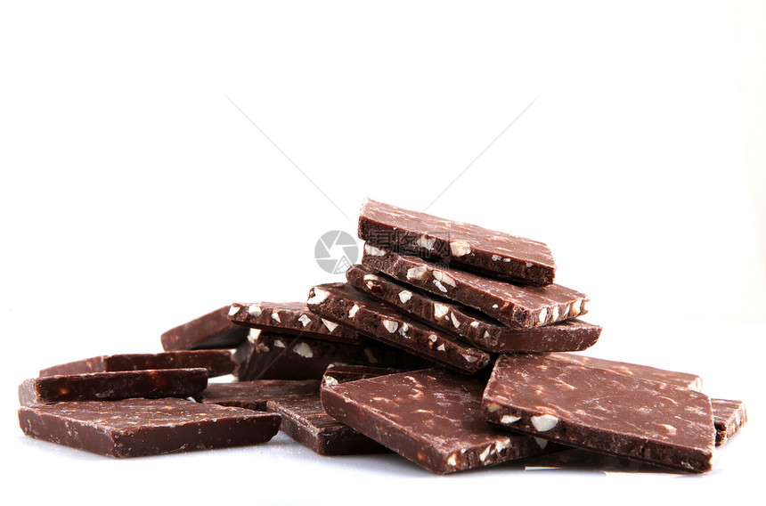 巧克力酒吧食欲杂货店美食营养可可食品小吃正方形活力棕色图片