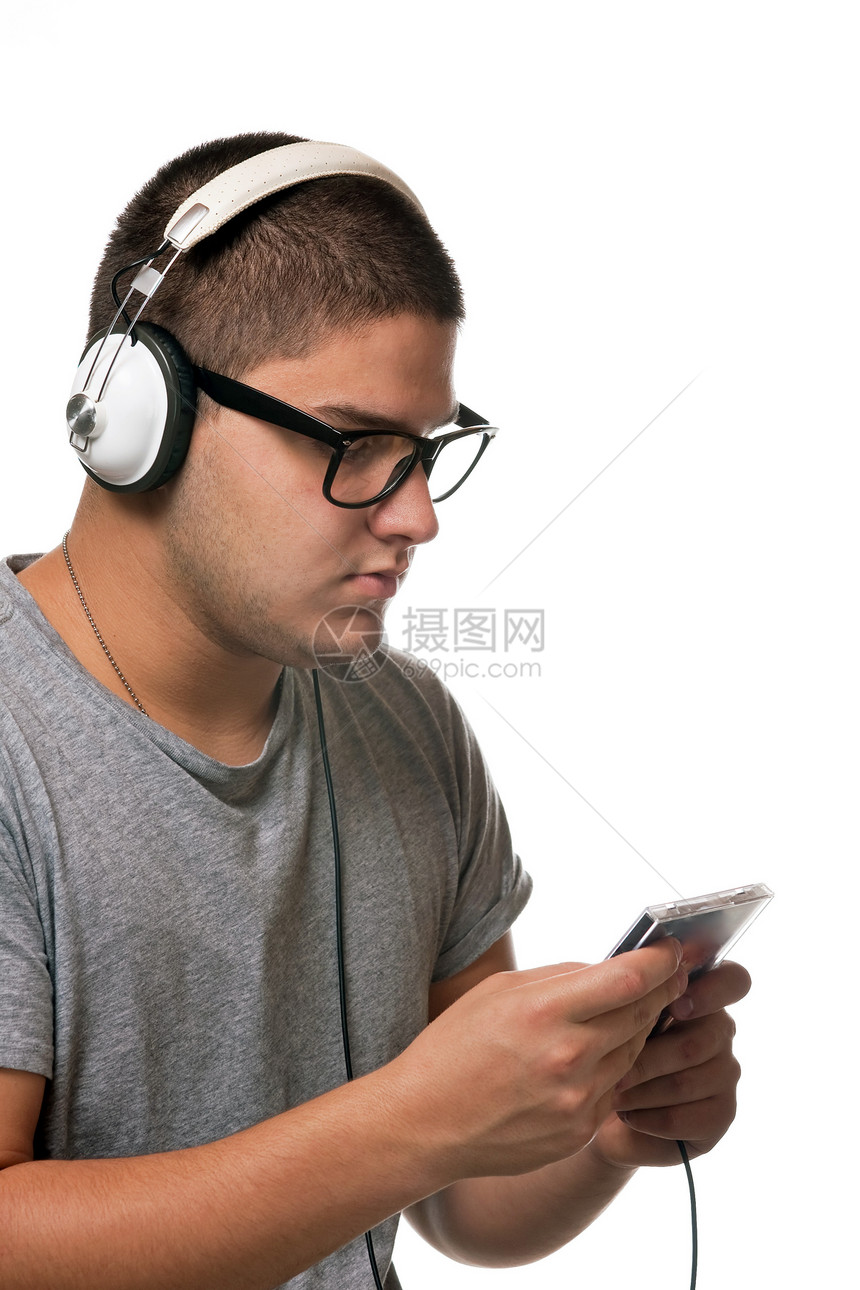 玩乐听音乐眼镜听力眼睛微笑歌词青少年框架耳机塑料案件图片