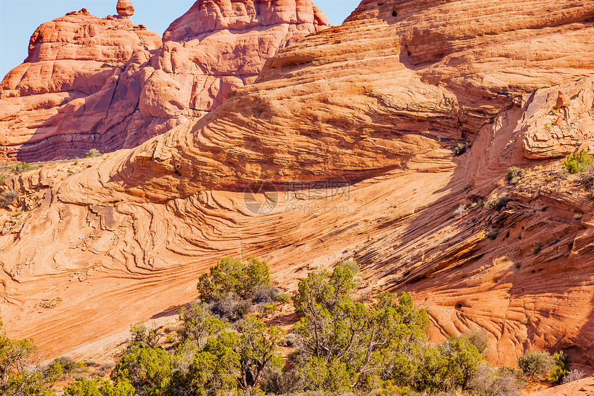 国家公园 Moab Utah穆阿布乌塔环境台面沙漠图层岩石峡谷公园旅行假期巨石图片