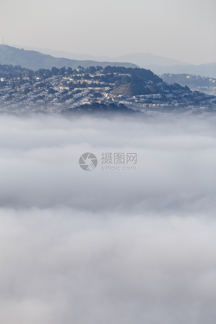 圣弗朗西斯科天线地标城市旅游市中心天际海岸场景图片