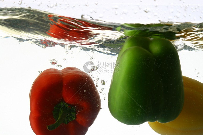 螺旋喷洒食物农场美食营养红辣椒橙子宏观辣椒烹饪蔬菜图片