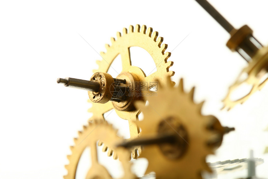 机械时钟装置平衡发条手表流动进步力量圆圈金属金子工程图片