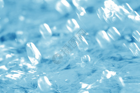 水滴气泡宏观玻璃墙纸口渴温泉液体卫生蓝色肥皂背景图片