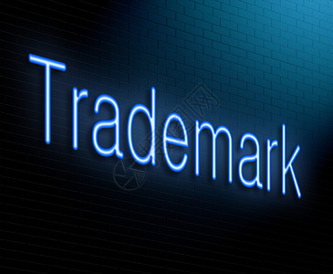 商标概念蓝色品牌质量专利标识贸易产品标签推广权利背景图片