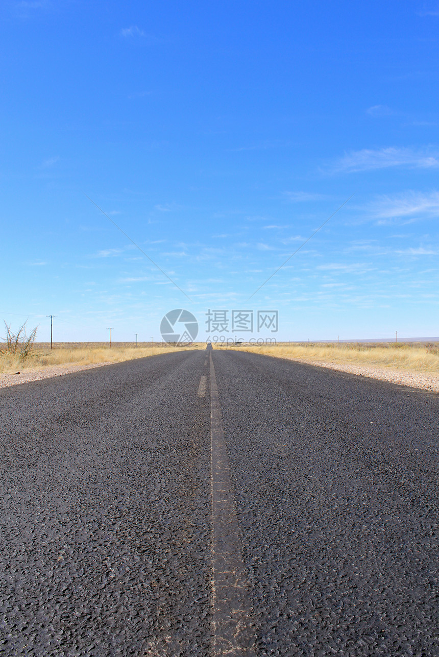 Namib B1公路通往纳米比亚塞斯里姆图片