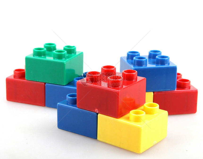 建筑砖块立方体黄色教育乐趣学习积木风格幼儿园游戏插图图片