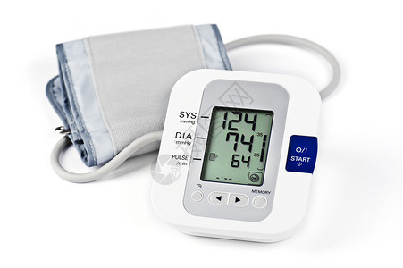 数字血压监测器器材药品医学仪器测量监控电子监视器程序生活方式背景图片