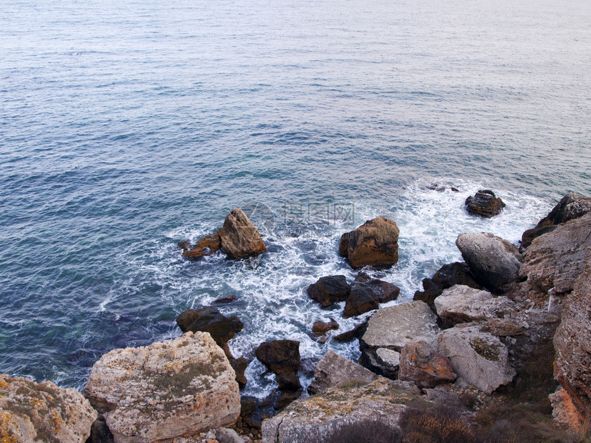 海洋和岩礁石头海景岩石旅行海岸海滩旅游海浪海岸线图片