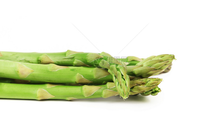 一群新鲜的绿色香草发芽饮食蔬菜食物沙拉烹饪美食季节维生素白色图片