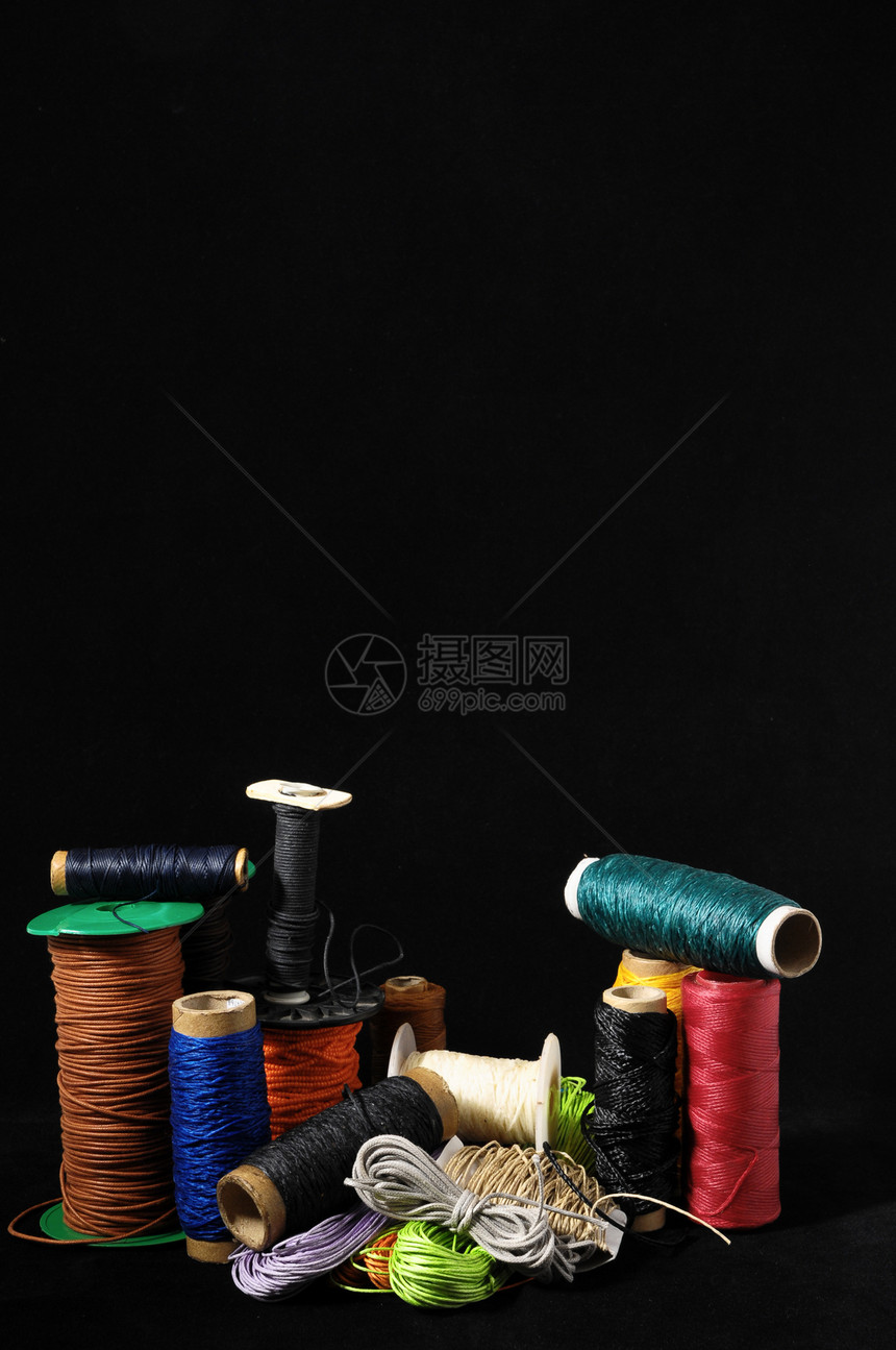 双线卷羊毛棉布绳索细绳白色管子纤维螺旋故事电缆图片