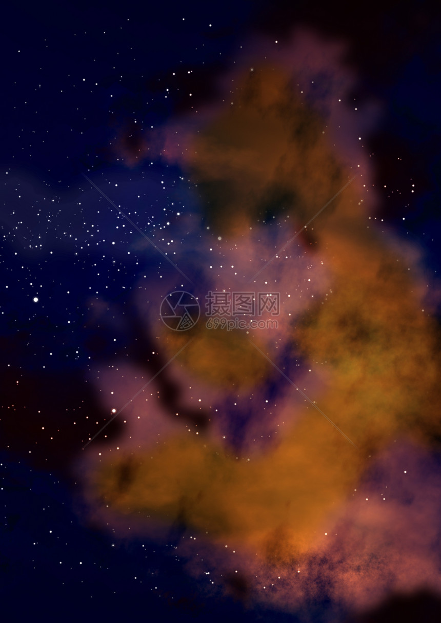 在空间和星云的星域插图星际渲染星座科学纺纱场地勘探敬畏活力图片