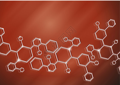 分子摘要背景组织艺术生物学电脑保健药品生活生物卫生六边形背景图片