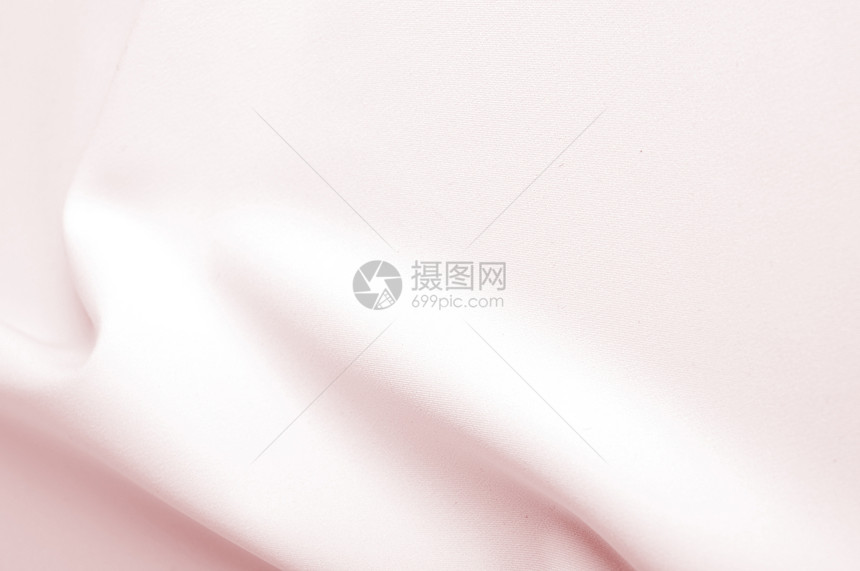 粉色带复制空间的平面布料窗帘微光光泽织物涟漪纺织品亚麻海浪插图图片