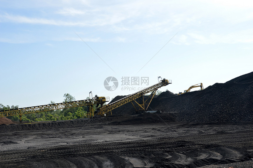 采煤开采石头植物矿物工作活力车轮化石力量企业机械图片