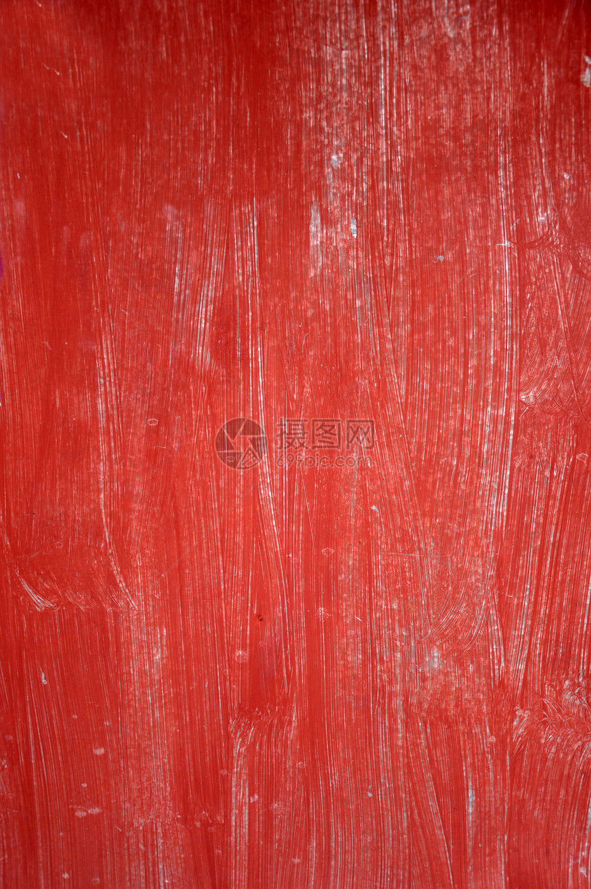红色旧木板图片