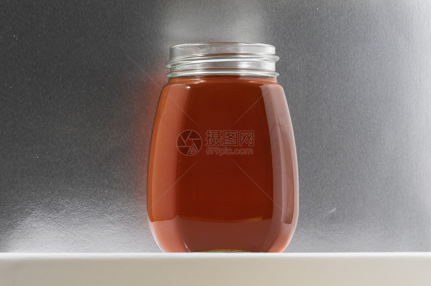 蜜糖罐蜂窝蜜蜂液体金子花瓶花蜜早餐玻璃产品甜点图片