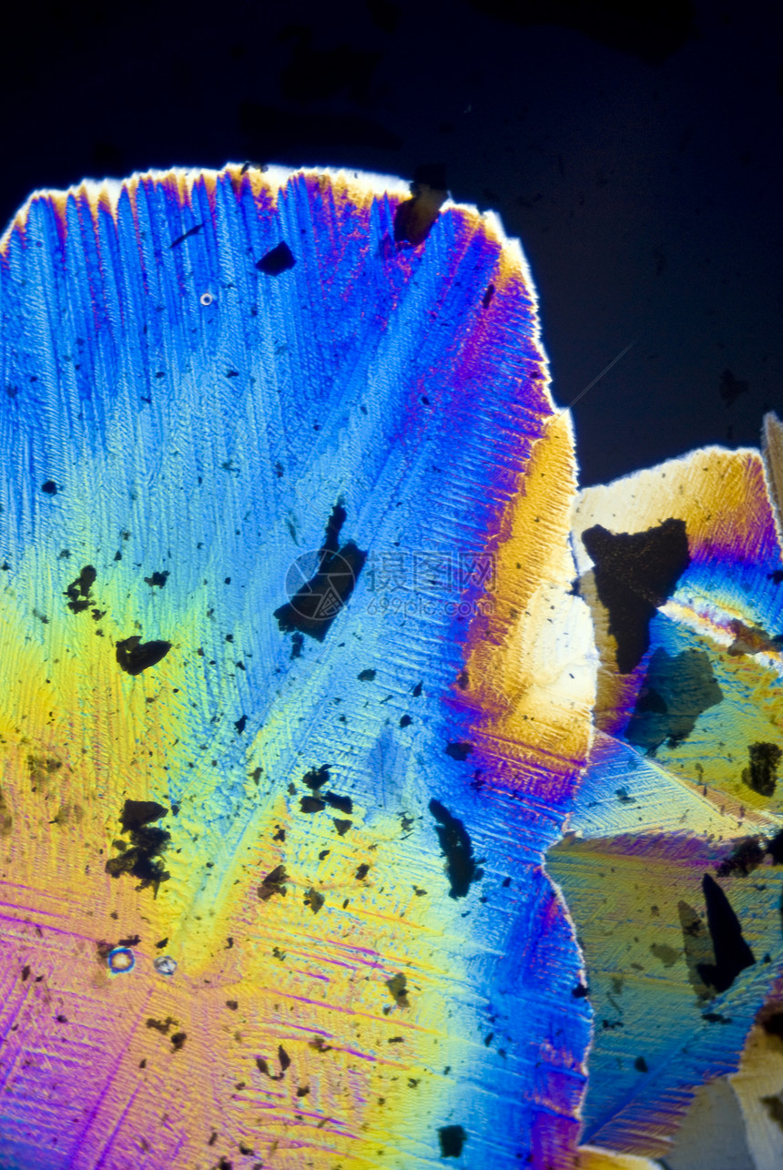 分极光中的烟尘颗粒和微晶晶体摄影矿物矿物质化学宇宙显微镜结晶纹理水晶煤烟图片