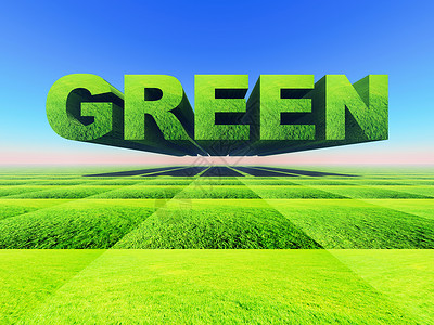 绿绿色生态环境背景图片