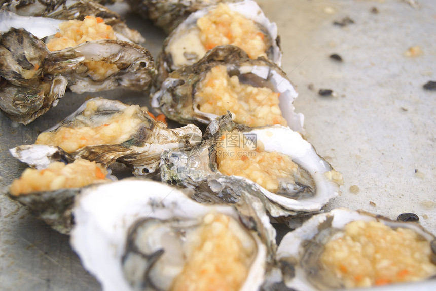 类牡蛎零食小吃美味静物海鲜食物图片